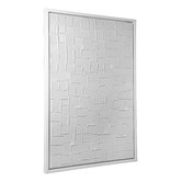 Rexington Home Mosaic Blanco Framed Canvas Wall Art