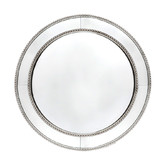 Rexington Home Round Antique Silver Zeta Wall Mirror