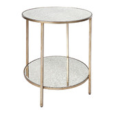 Rexington Home Kluge Mirrored Side Table