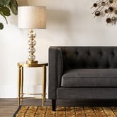 Rexington Home Considine Glass-Top Side Table