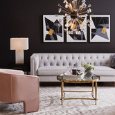 Rexington Home Considine Glass-Top Coffee Table