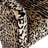 Rexington Home Shana Leopard Velvet Tub Chair