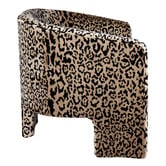 Rexington Home Shana Leopard Velvet Tub Chair