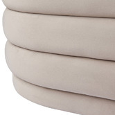 Rexington Home Liam Velvet Storage Ottoman Bench