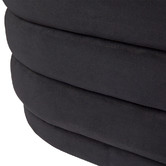 Rexington Home Liam Velvet Storage Ottoman Bench