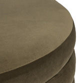 Rexington Home Liam Velvet Storage Ottoman Bench