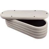 Rexington Home Liam Velvet Storage Ottoman Bench