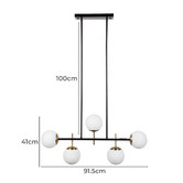 Rexington Home Rhys 5 Light Pendant