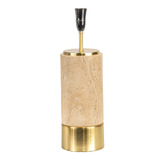 Rexington Home 64.5cm Sigourney Travertine Table Lamp