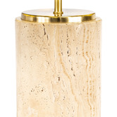 Rexington Home 64.5cm Sigourney Travertine Table Lamp