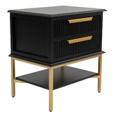 Rexington Home Wyatt 2 Drawer Bedside Table