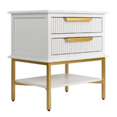 Rexington Home Wyatt 2 Drawer Bedside Table