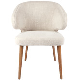 Rexington Home Travis Natural Linen-Blend Dining Chair