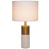 Rexington Home Aryx Faux Marble Table Lamp