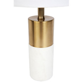 Rexington Home Aryx Faux Marble Table Lamp
