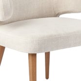 Rexington Home Travis Natural Linen-Blend Dining Chair