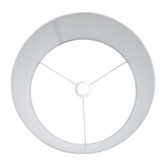 Rexington Home Ariella White Linen Lamp Shade
