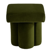 Rexington Home Axel Velvet Accent Stool
