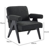 Rexington Home Micah Boucle Armchair