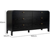 Rexington Home Kai 6 Drawer Chest