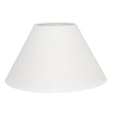 Rexington Home Lyla White Fabric Lamp Shade