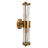 Rexington Home Barres Fluted Glass 2 Light Wall Sconce