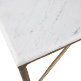 Rexington Home Lee Rectangular Marble Coffee Table