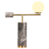 Rexington Home Gregor Brass &amp; Marble Table Lamp