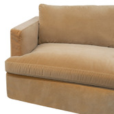 Rexington Home Morgan 3 Seater Velvet Sofa