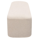 Rexington Home Mikhail Boucle Ottoman Bench