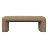 Rexington Home Mikhail Boucle Ottoman Bench