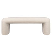 Rexington Home Mikhail Boucle Ottoman Bench