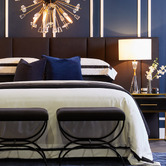 Rexington Home Beata Viscose &amp; Linen King Bedhead
