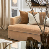 Rexington Home Morgan 3 Seater Velvet Sofa
