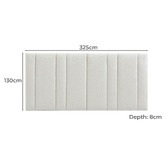 Rexington Home Beata Linen-Blend King Bedhead