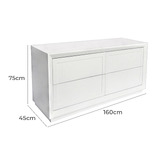 Rexington Home Rivera Oak Chest of Drawers