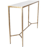 Rexington Home Jada Iron &amp; Stone Console Table
