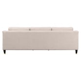 Rexington Home Sasha 3 Seater Linen-Blend Sofa with Castors