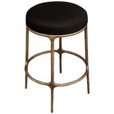 Rexington Home 65cm Cassian Cotton-Blend Bar Stool