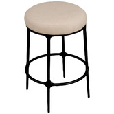 Rexington Home 65cm Cassian Linen Bar Stool