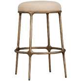 Rexington Home 65cm Cassian Linen Bar Stool