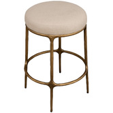 Rexington Home 65cm Cassian Linen Bar Stool