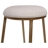 Rexington Home 75cm Kian Linen-Blend Bar Stool