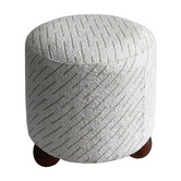 Rexington Home Astra Jacquard Ottoman