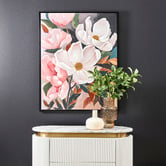Rexington Home Magnolia Framed Canvas Wall Art