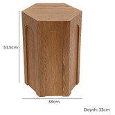 Rexington Home Everton Side Table