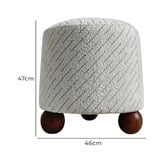 Rexington Home Astra Jacquard Ottoman