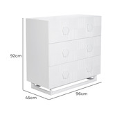 Rexington Home Archon 3 Drawer Chest