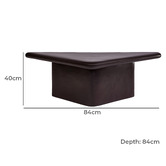 Rexington Home 2 Piece Zenn Nesting Coffee Table Set