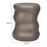 Rexington Home Harlin Concrete Accent Stool